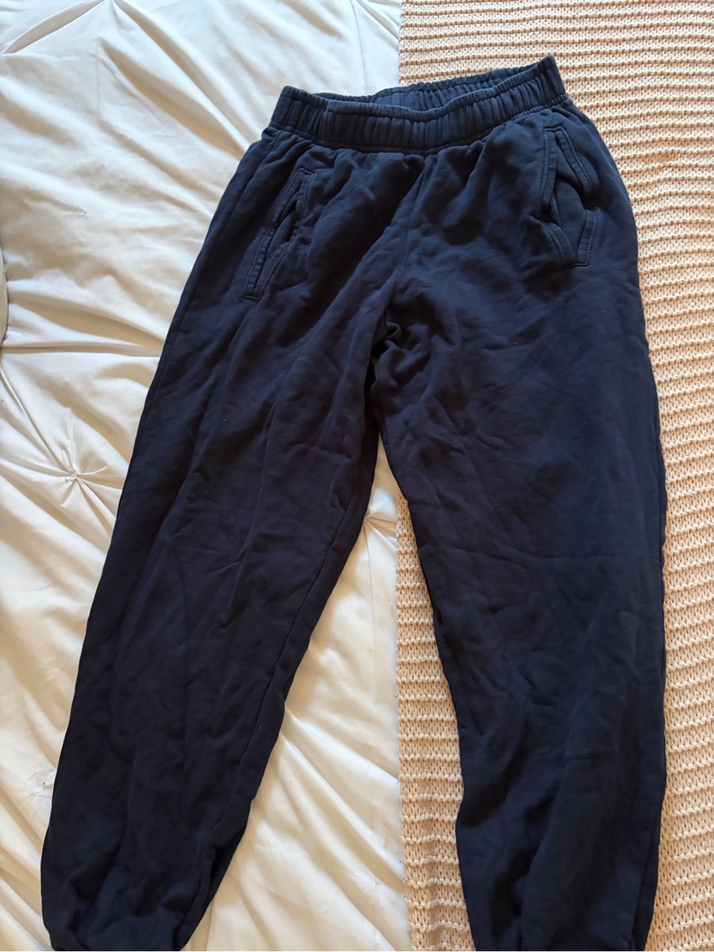 Garage Navy Women’s Fleece Jogger Sweatpants
